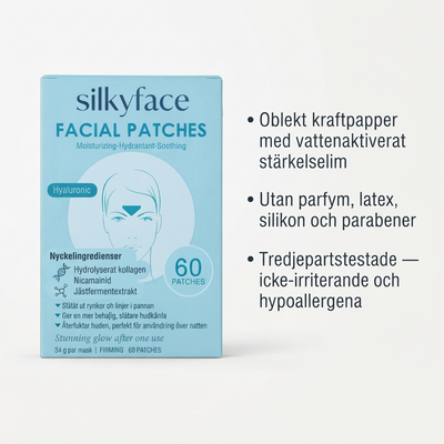 Silkyface ansiktsplåster - slipp dyra klinikbesök