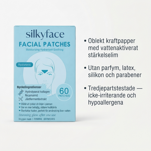 Silkyface ansiktsplåster - slipp dyra klinikbesök
